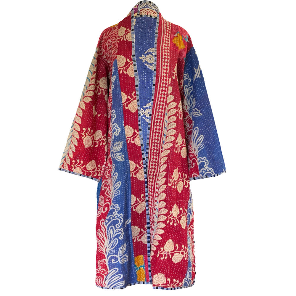 Ritah Cotton Kantha Coat ONE OF KIND