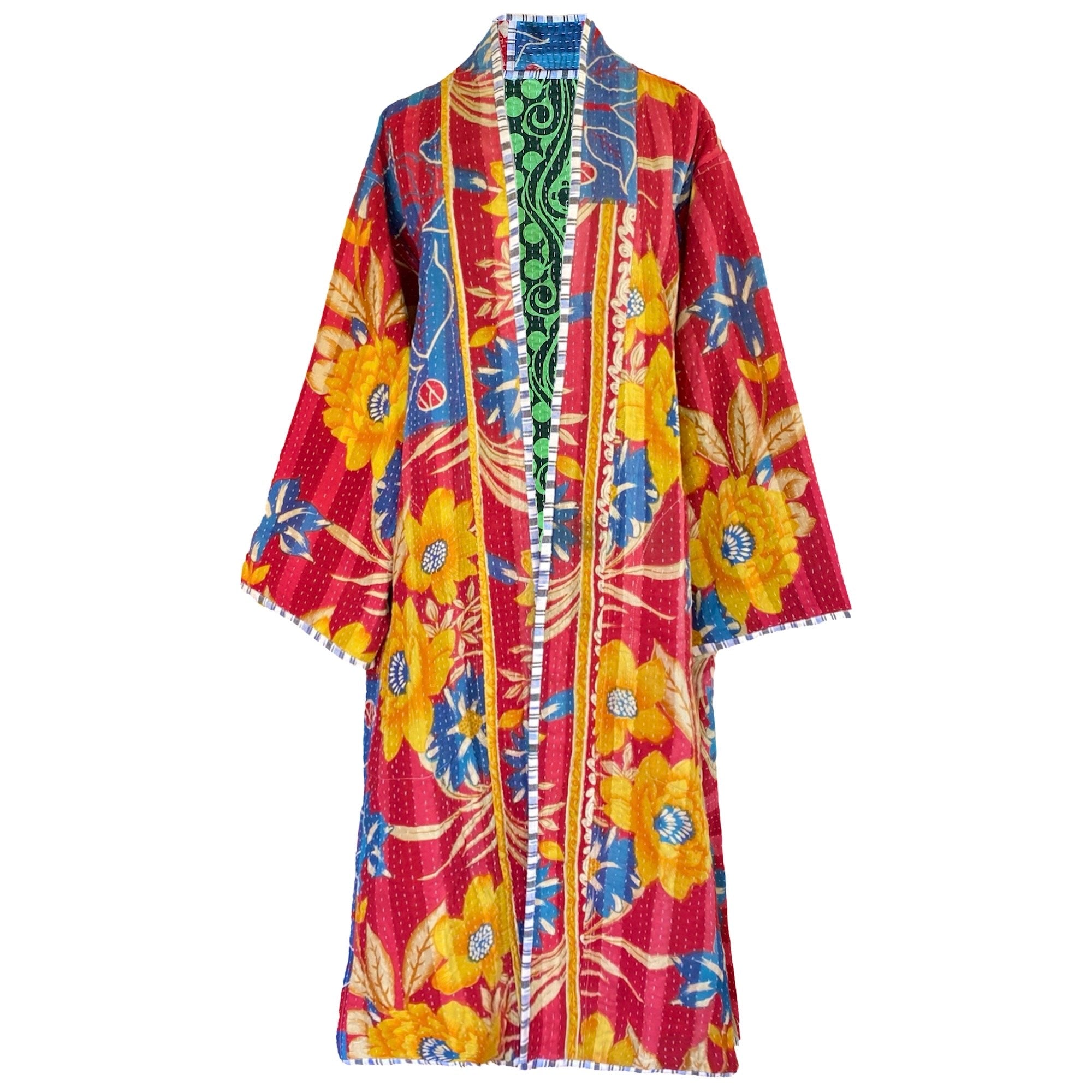 Urda Cotton Kantha Coat ONE OF KIND