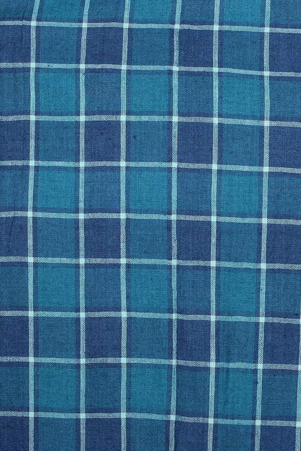 Blue Bayou Plaid Men's Cotton Shirt