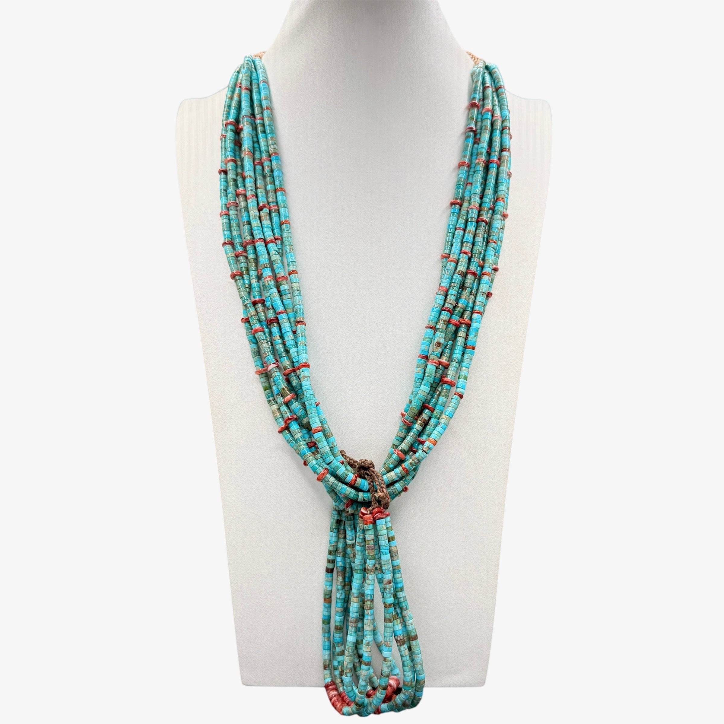 Rare King Manassa Turquoise and Red Spiny Oyster Jacla Santo Domingo