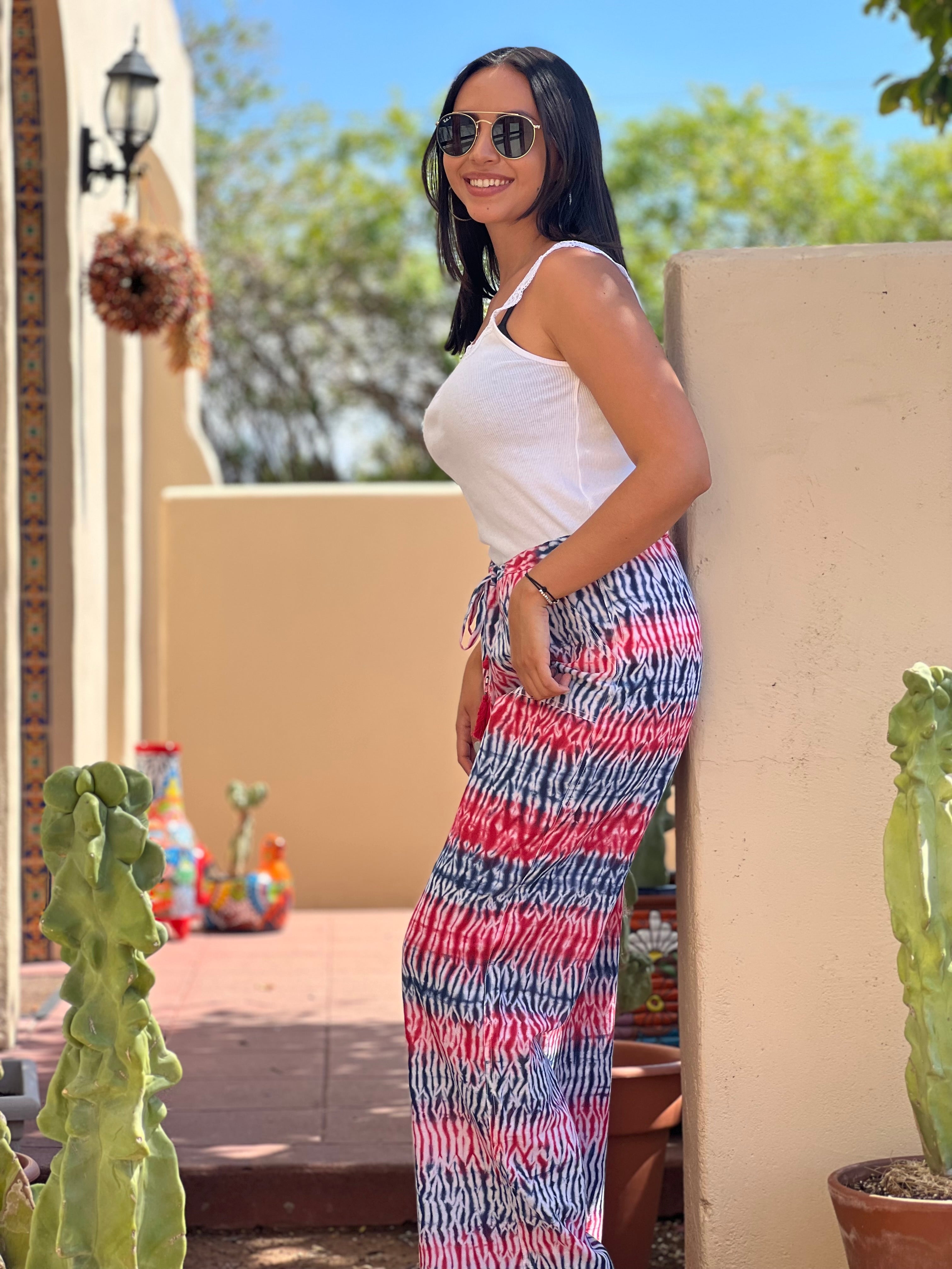 Indipendenza Shibori Cotton Lounge Pants Final Sale