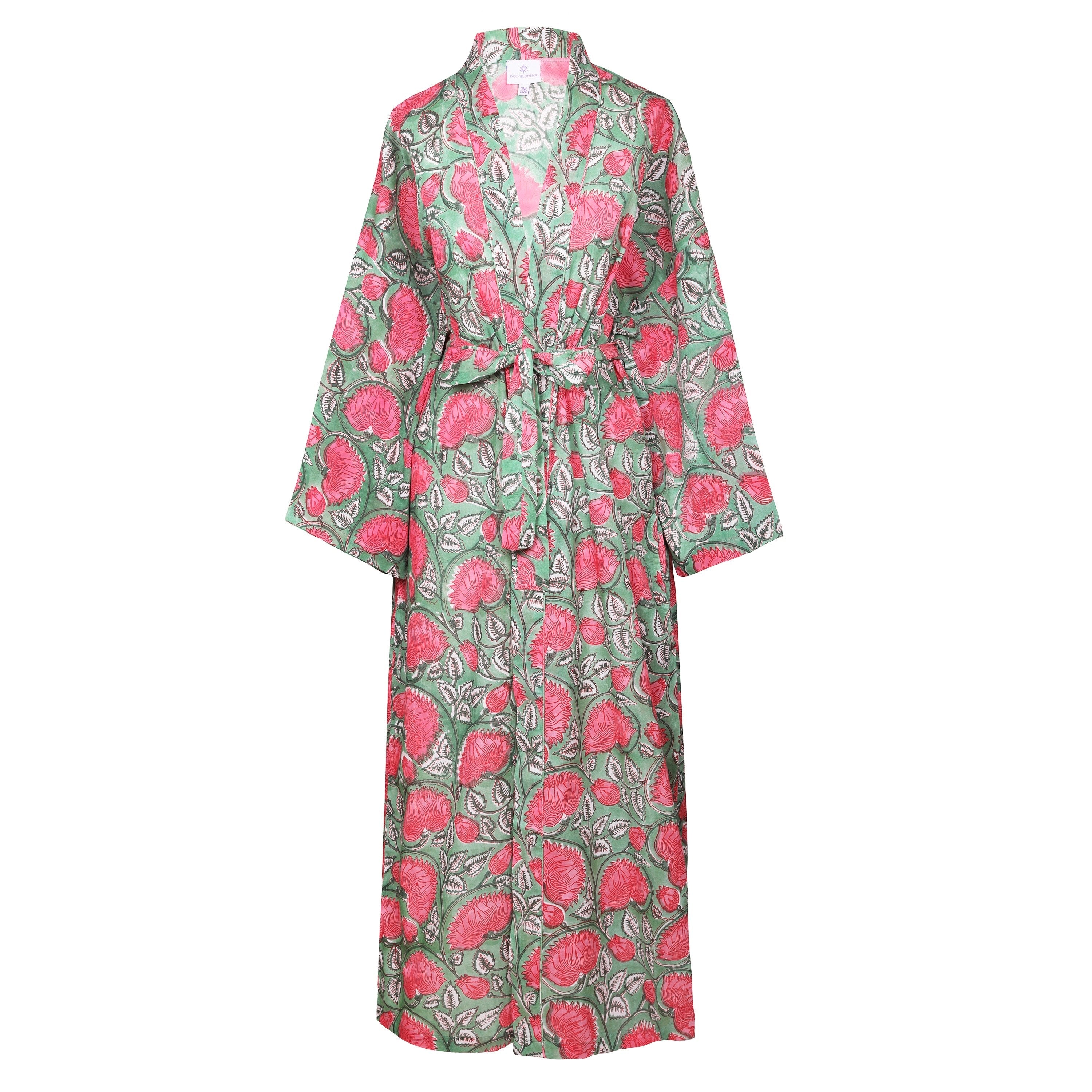 Francis Floral Cotton Dress Robe