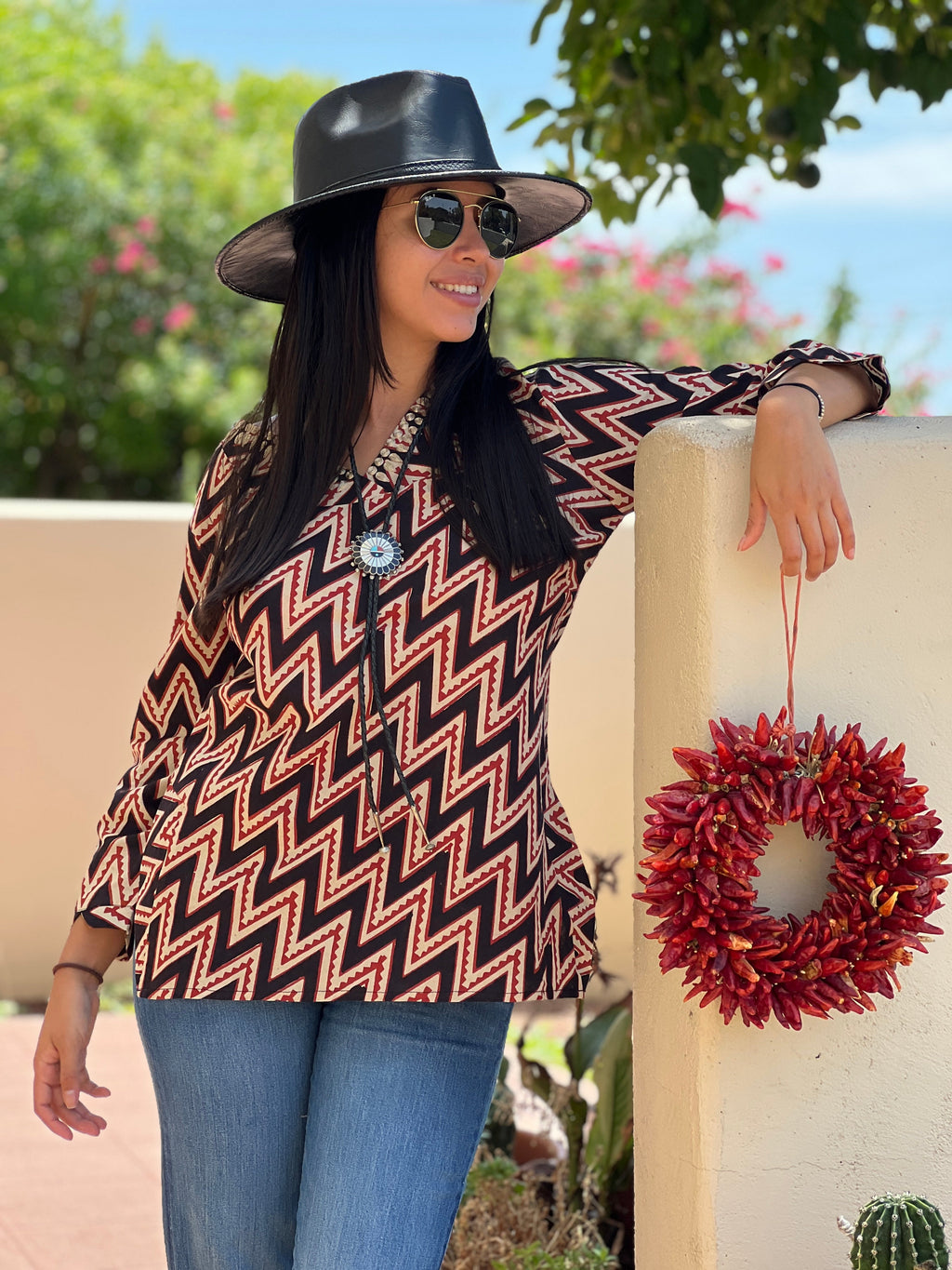 Ajmer Metallic Embroidered Women's Blouse