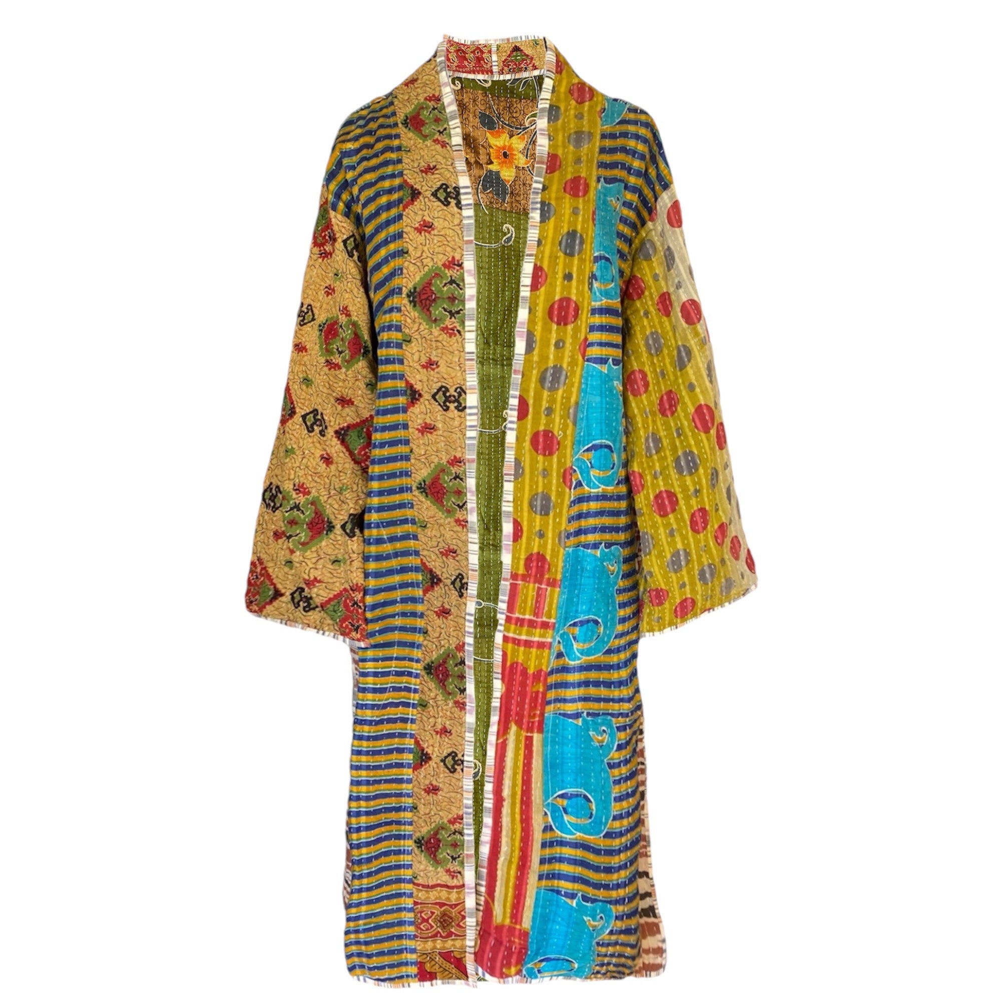 Paya Cotton Kantha Coat ONE OF KIND