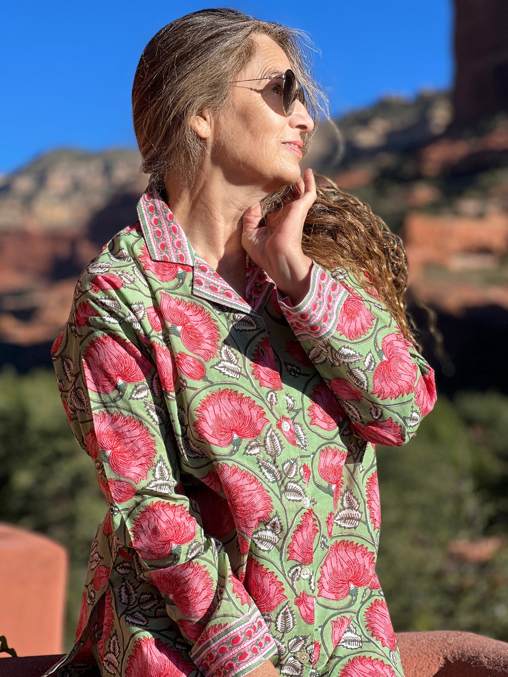 Francis Floral Cotton Pajamas