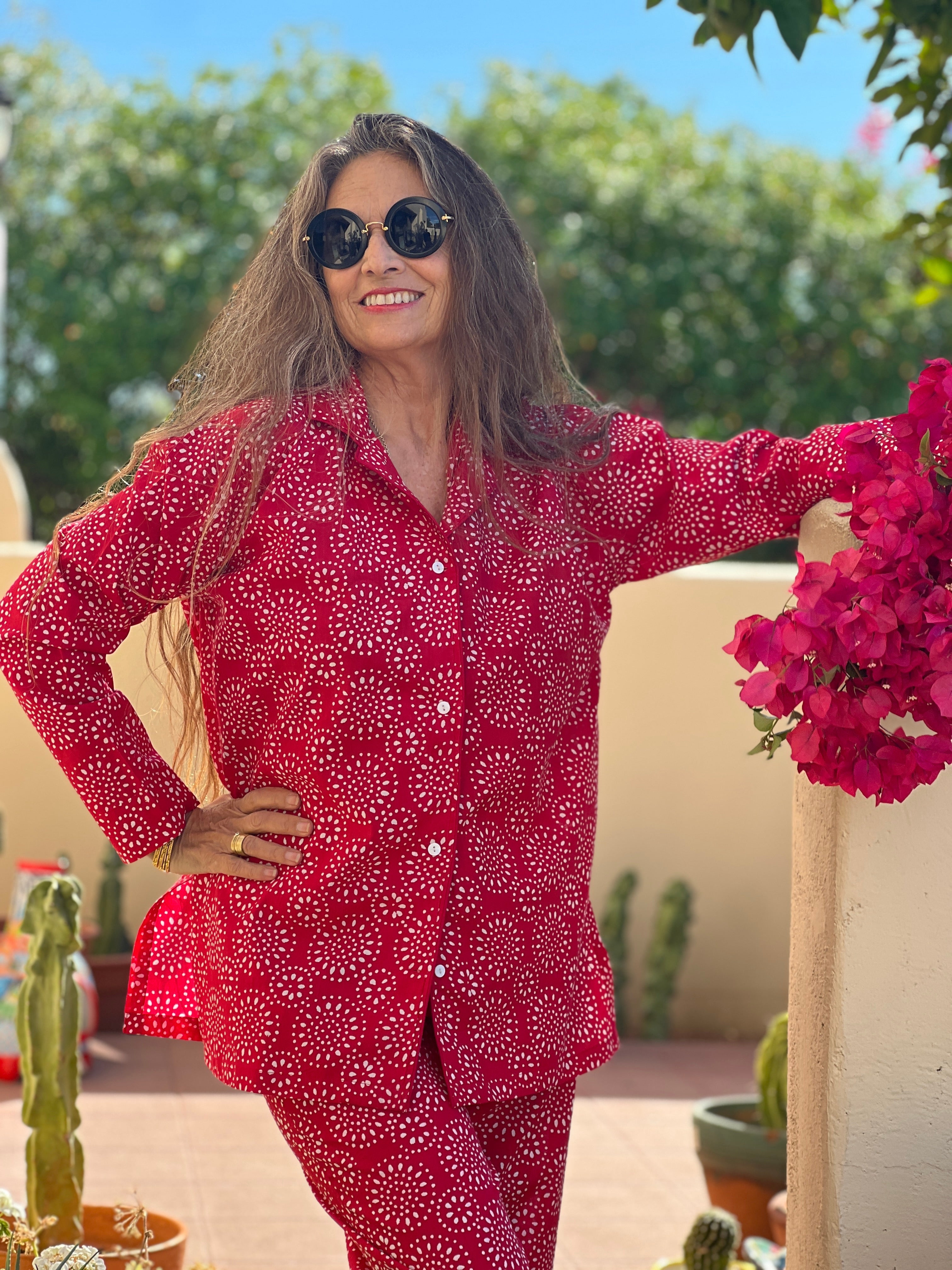 Ronnie Red Long Sleeve Pajamas Store Credit Only