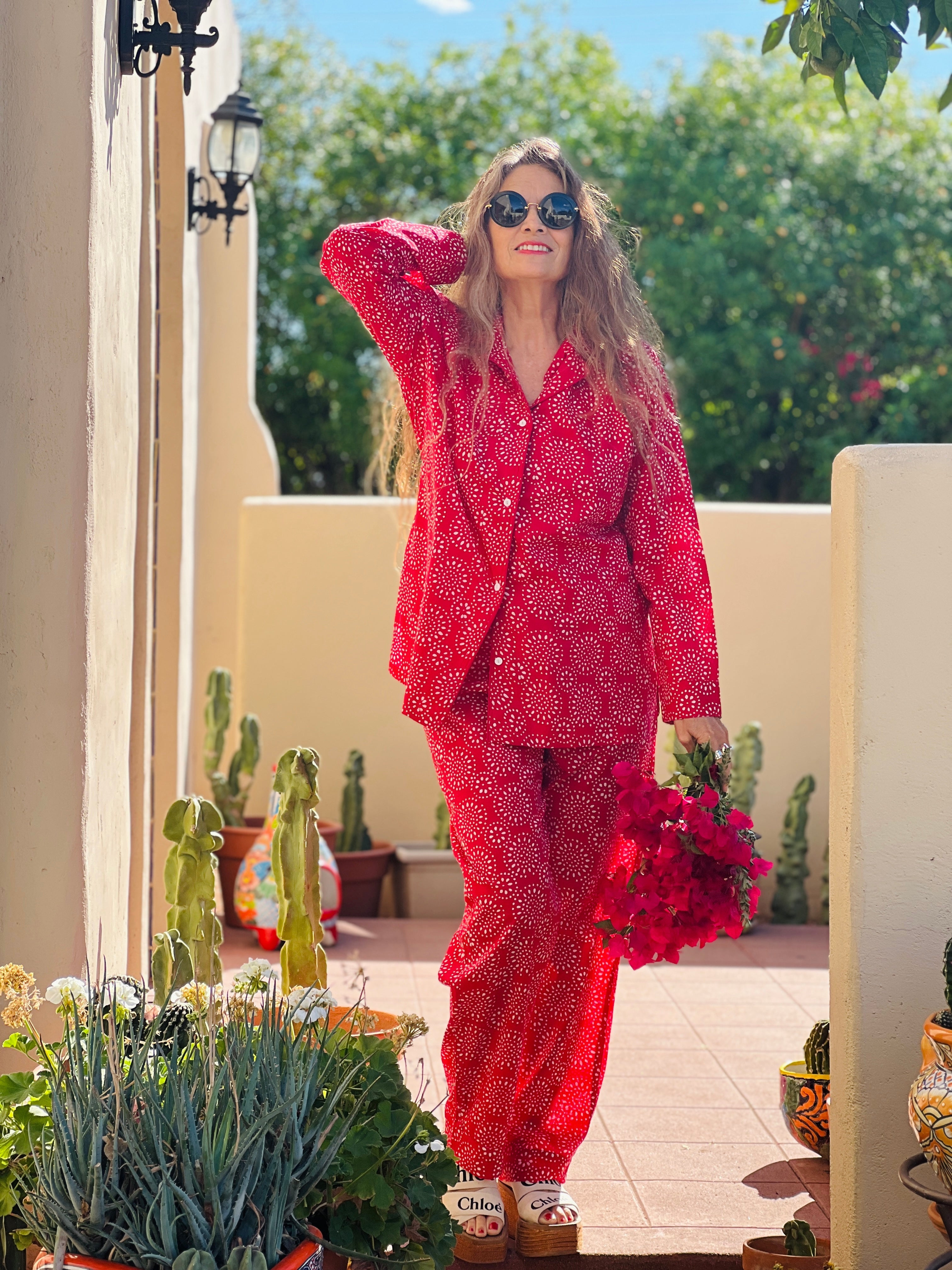 Ronnie Red Long Sleeve Pajamas Store Credit Only