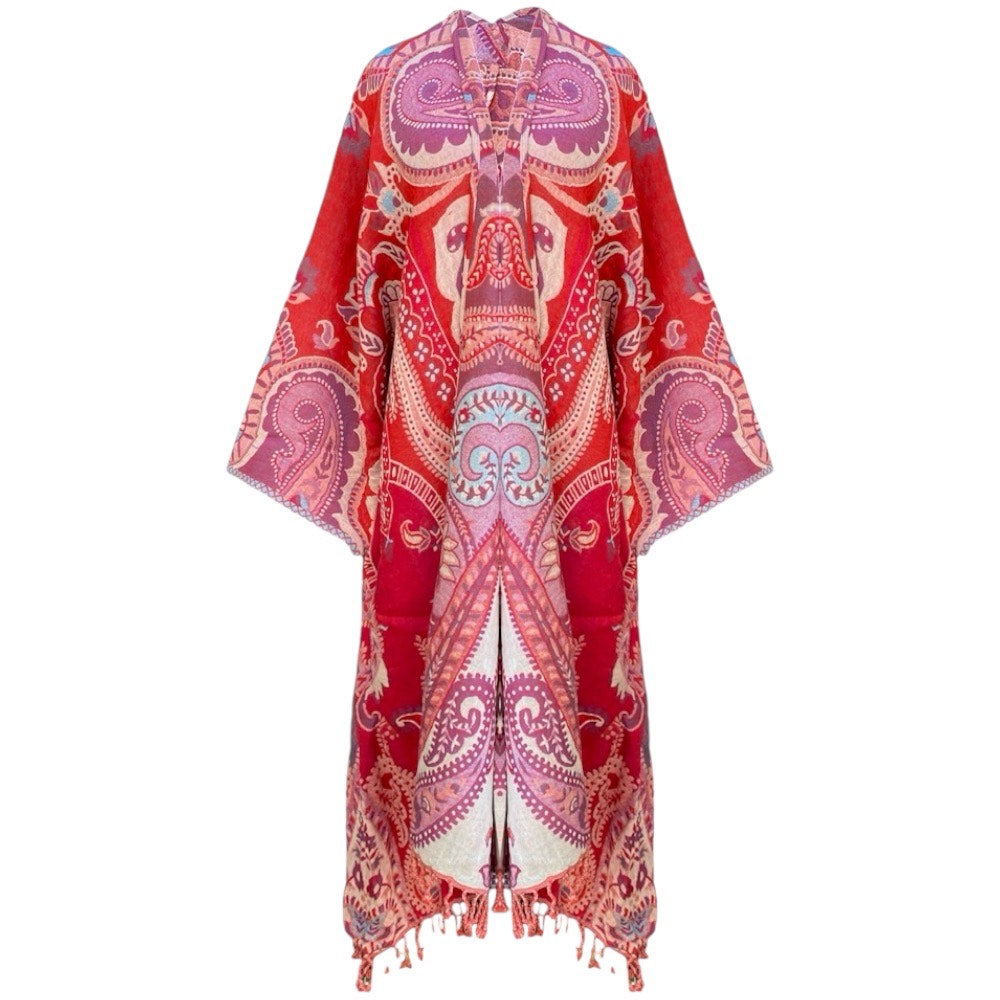 Dugadda Paisley Kimono Coat ONE OF A KIND