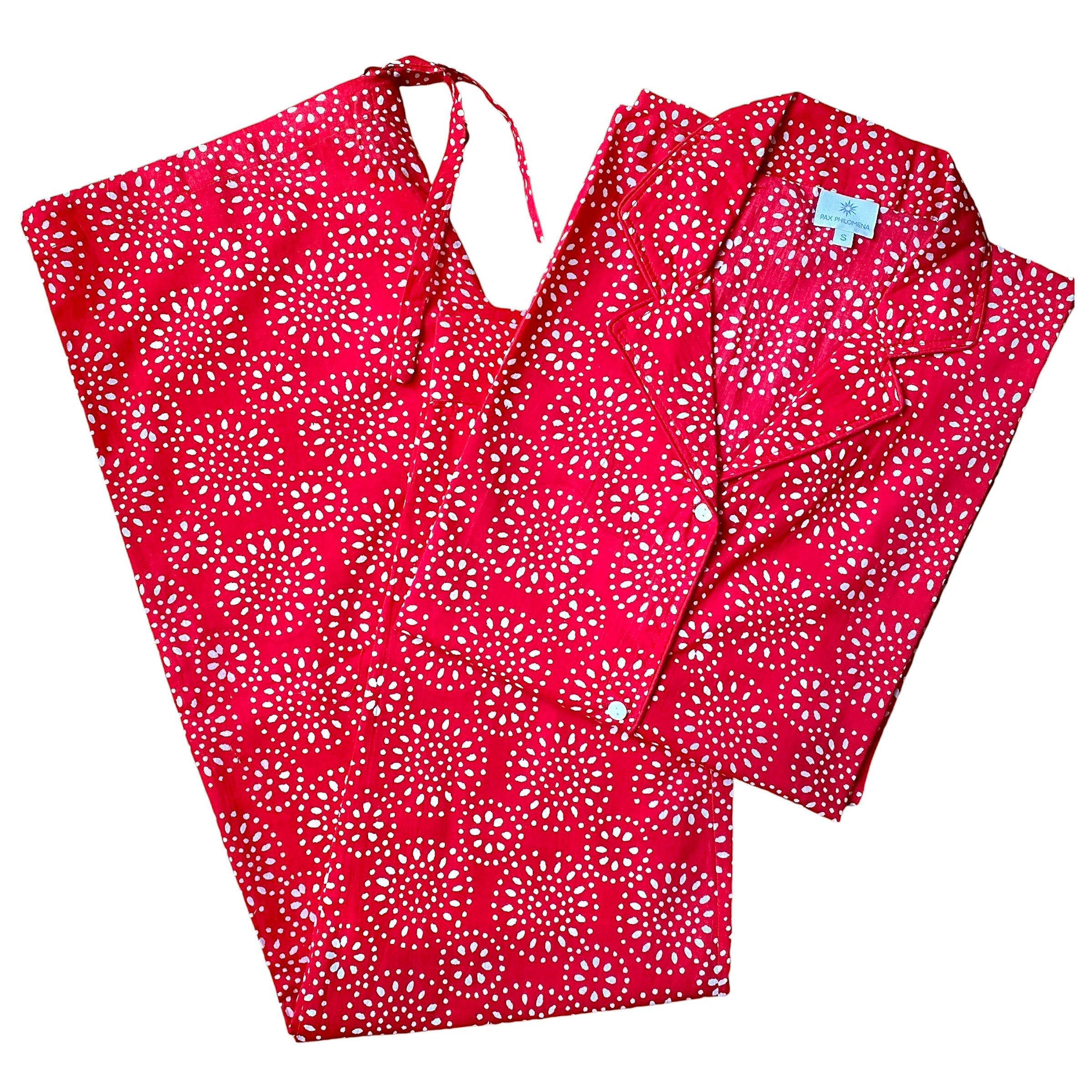 Ronnie Red Long Sleeve Pajamas Store Credit Only
