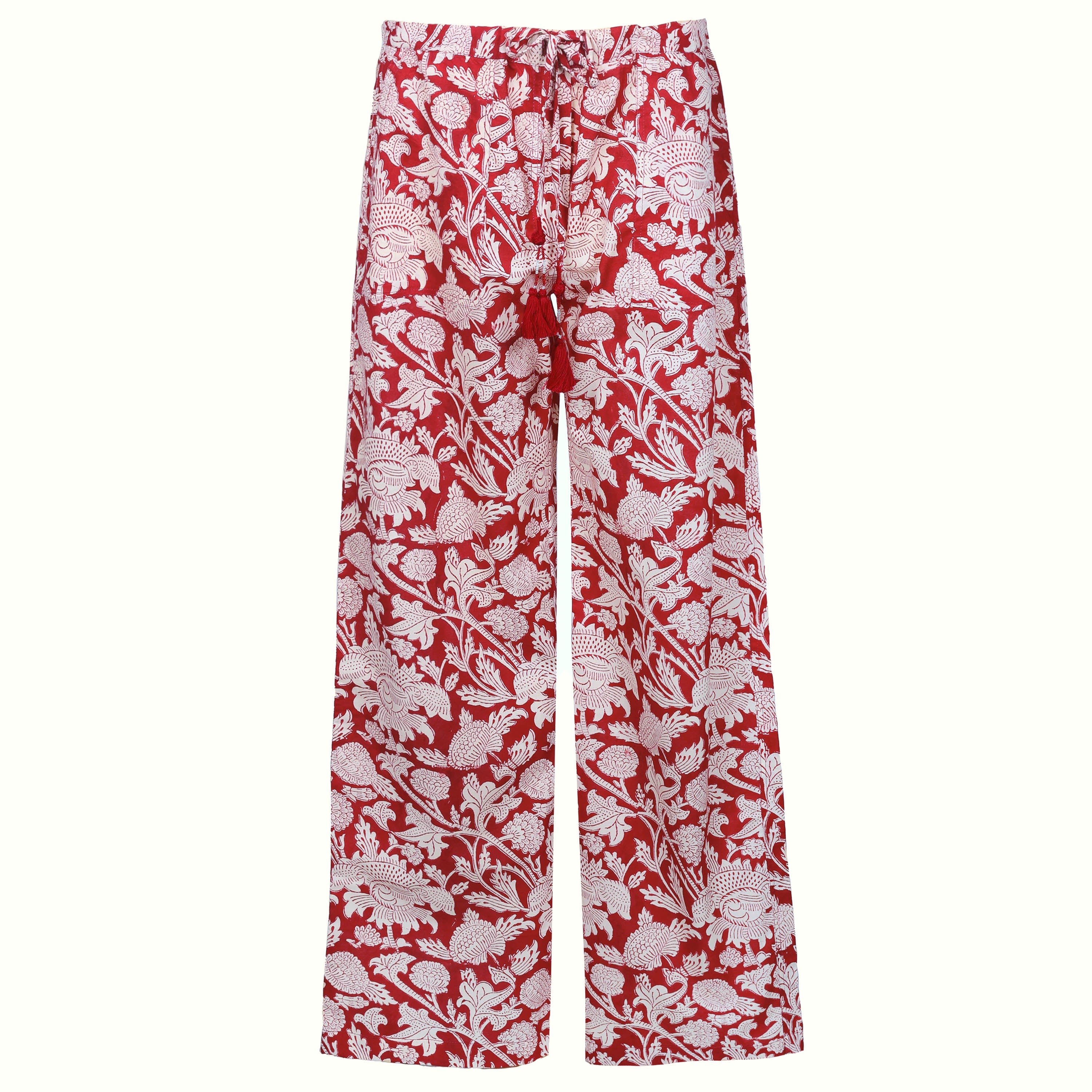 Laura Floral Cotton Lounge Pants Store Credit Only