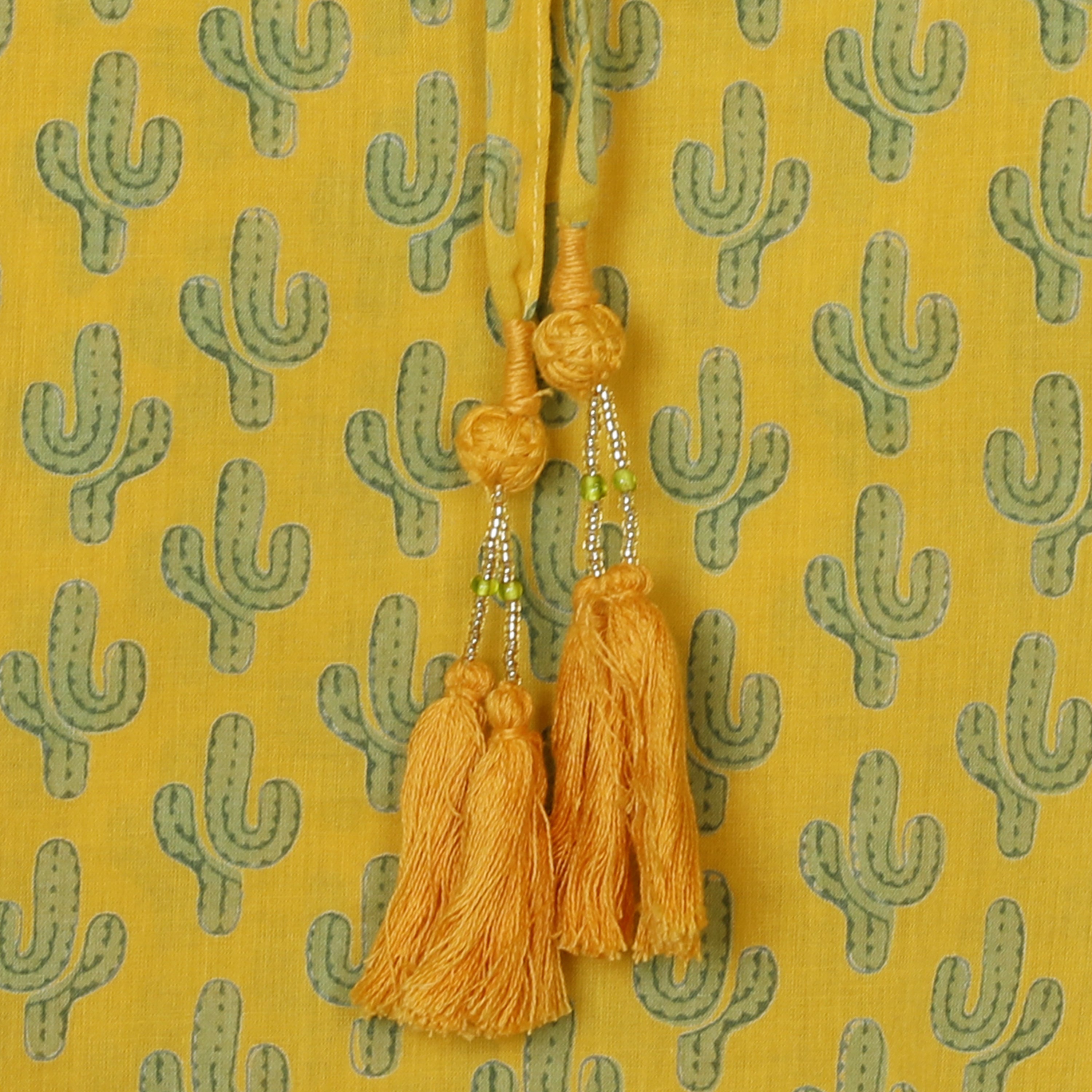 Marigold Prickly Pax Cactus Lounge Pants