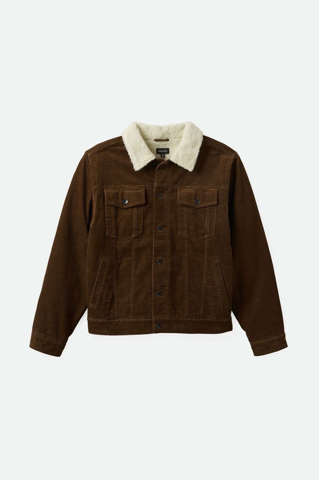 Cable Sherpa Lined Trucker Jacket - Pinecone Brown